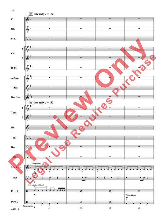 They Walked in the Valley of Fire 總譜 | 小雅音樂 Hsiaoya Music