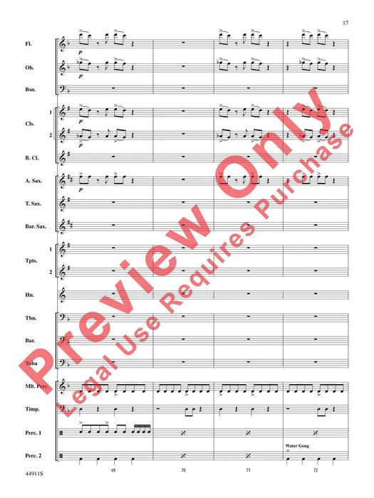 They Walked in the Valley of Fire 總譜 | 小雅音樂 Hsiaoya Music