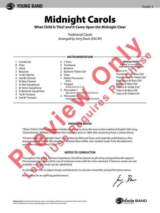 Midnight Carols Featuring: What Child Is This? / It Came Upon the Midnight Clear 耶誕頌歌 總譜 | 小雅音樂 Hsiaoya Music