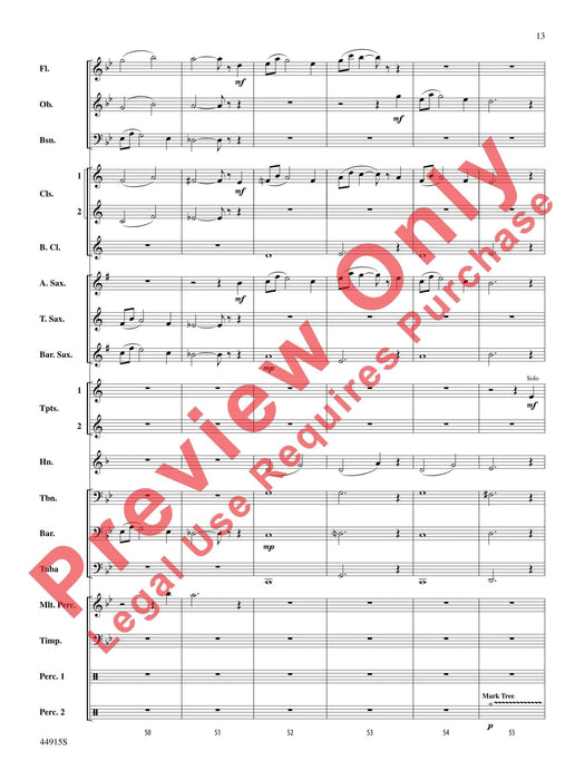 Transylvanian Lullaby Solo Trumpet Feature 搖籃曲 獨奏 小號 總譜 | 小雅音樂 Hsiaoya Music