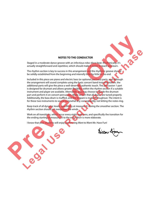 Want to Want Me As Performed by Jason Derulo 總譜 | 小雅音樂 Hsiaoya Music