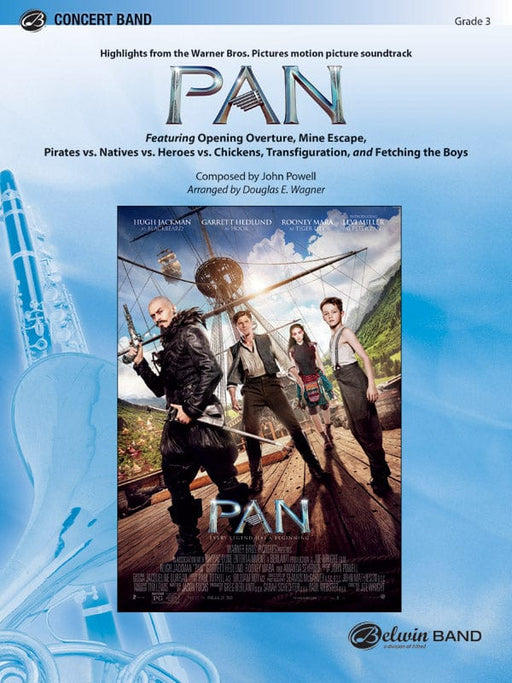 Pan: Highlights from the Warner Bros. Pictures Motion Picture Soundtrack Featuring: Opening Overture / Mine Escape / Pirates vs. Natives vs. Heroes vs. Chickens / Transfiguration / Fetching the Boys 序曲 總譜 | 小雅音樂 Hsiaoya Music