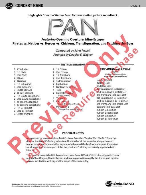 Pan: Highlights from the Warner Bros. Pictures Motion Picture Soundtrack Featuring: Opening Overture / Mine Escape / Pirates vs. Natives vs. Heroes vs. Chickens / Transfiguration / Fetching the Boys 序曲 | 小雅音樂 Hsiaoya Music