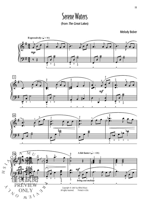 Melody Bober's Favorite Solos, Book 3 7 of Her Original Piano Solos 旋律 獨奏 鋼琴 獨奏 | 小雅音樂 Hsiaoya Music