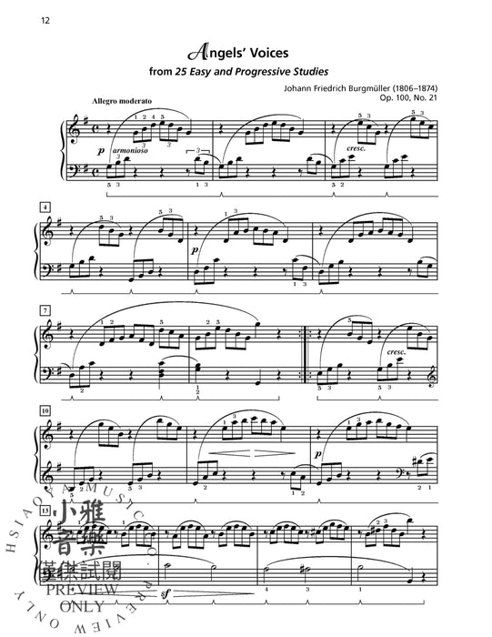 Classics for Students: Burgmüller, Heller & Schumann, Book 1 Standard Repertoire for the Developing Pianist | 小雅音樂 Hsiaoya Music