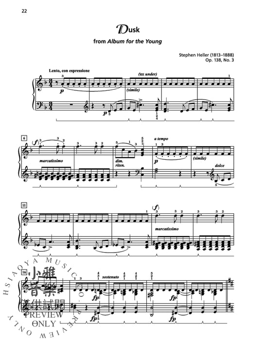 Classics for Students: Burgmüller, Heller & Schumann, Book 2 Standard Repertoire for the Developing Pianist | 小雅音樂 Hsiaoya Music