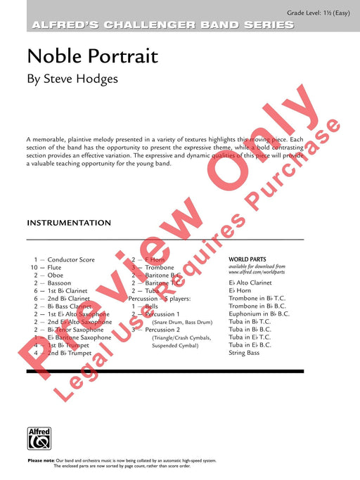 Noble Portrait 總譜 | 小雅音樂 Hsiaoya Music