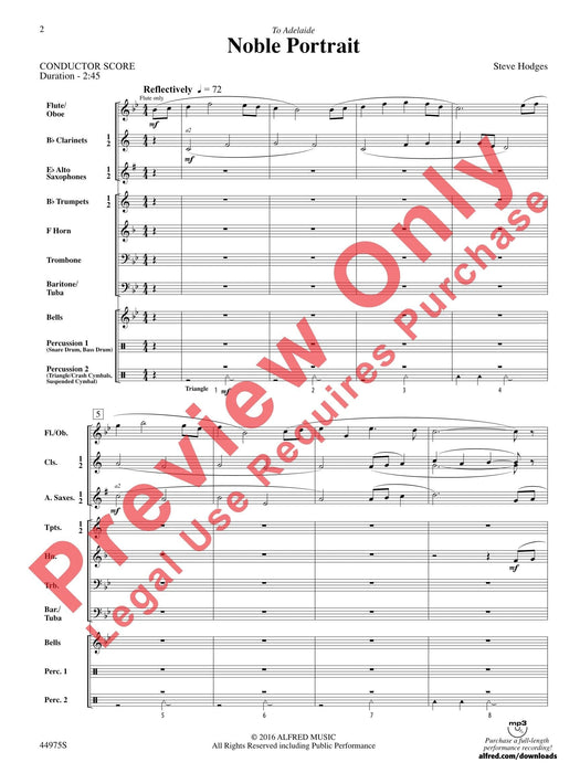 Noble Portrait 總譜 | 小雅音樂 Hsiaoya Music