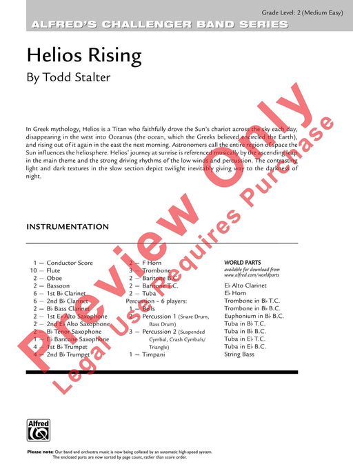 Helios Rising 總譜 | 小雅音樂 Hsiaoya Music