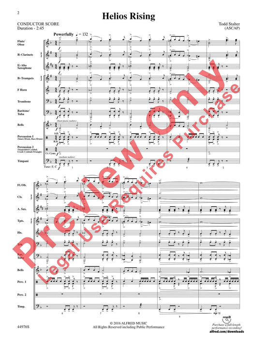 Helios Rising 總譜 | 小雅音樂 Hsiaoya Music