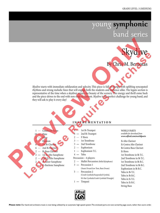 Skydive 總譜 | 小雅音樂 Hsiaoya Music