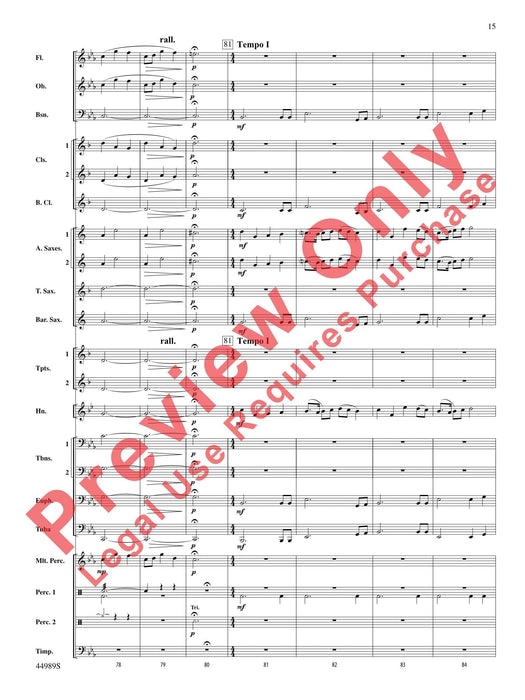 Timber Lake Festival 總譜 | 小雅音樂 Hsiaoya Music