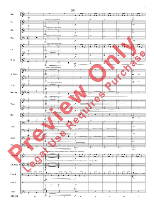 A Christmas Tale Beware the Krampus -- for Narrator and Band 總譜 | 小雅音樂 Hsiaoya Music