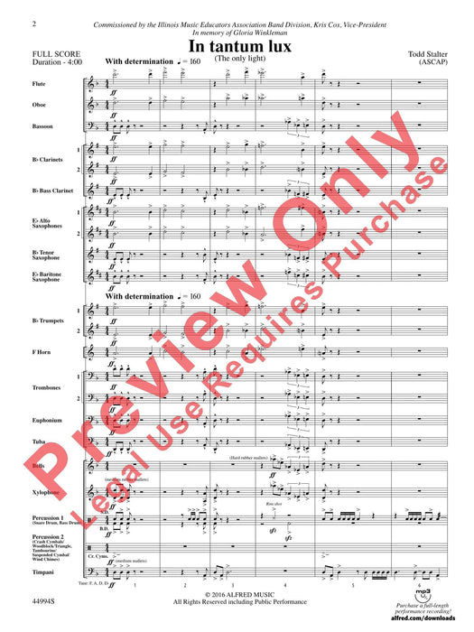 In tantum lux The Only Light 總譜 | 小雅音樂 Hsiaoya Music