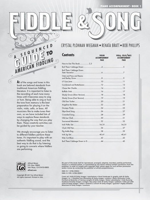 Fiddle & Song, Book 1 A Sequenced Guide to American Fiddling 提琴 模寫曲 | 小雅音樂 Hsiaoya Music