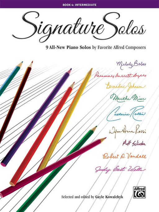 Signature Solos, Book 4 9 All-New Piano Solos by Favorite Alfred Composers 獨奏 鋼琴 獨奏 | 小雅音樂 Hsiaoya Music