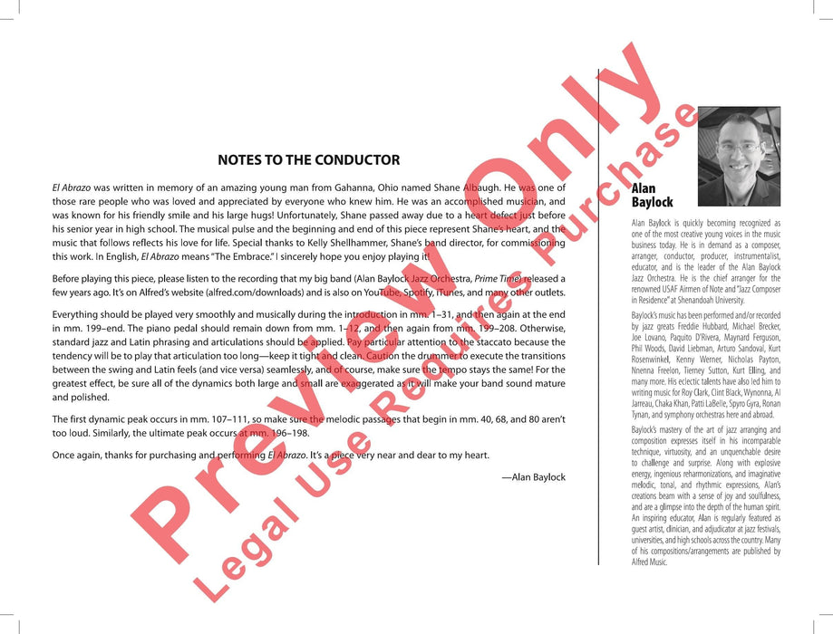 El Abrazo 總譜 | 小雅音樂 Hsiaoya Music