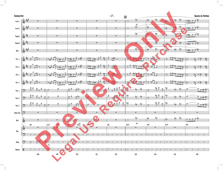 Samba de Orphee 總譜 | 小雅音樂 Hsiaoya Music