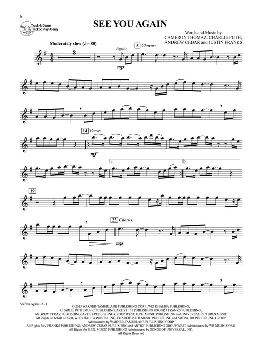 Top Pop & Rock Hits Instrumental Solos 獨奏 | 小雅音樂 Hsiaoya Music