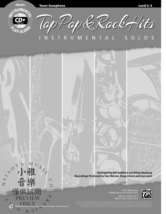 Top Pop & Rock Hits Instrumental Solos 獨奏 | 小雅音樂 Hsiaoya Music