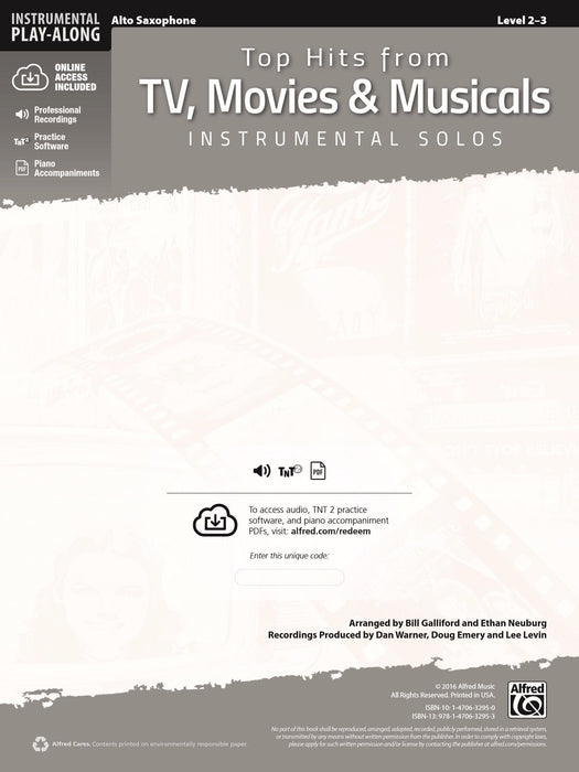 Top Hits from TV, Movies & Musicals Instrumental Solos 獨奏 | 小雅音樂 Hsiaoya Music