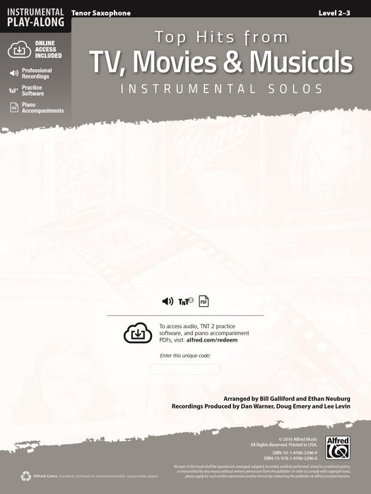 Top Hits from TV, Movies & Musicals Instrumental Solos 獨奏 | 小雅音樂 Hsiaoya Music