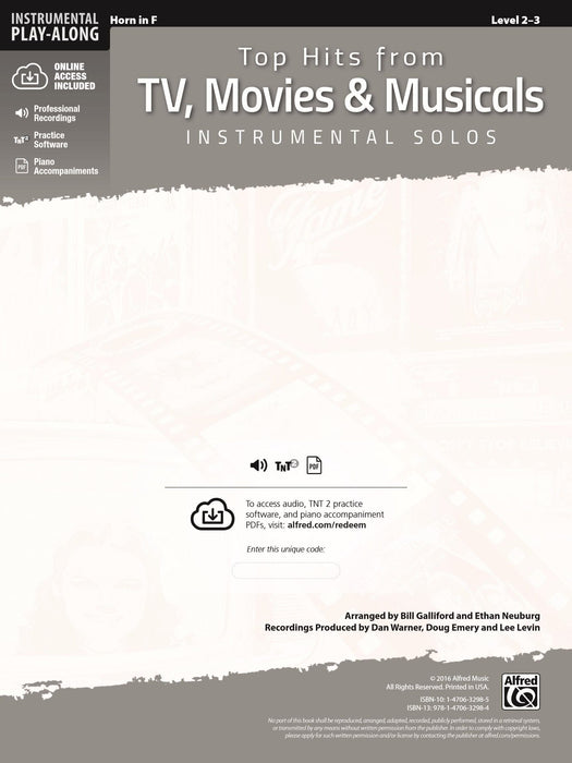 Top Hits from TV, Movies & Musicals Instrumental Solos 獨奏 | 小雅音樂 Hsiaoya Music