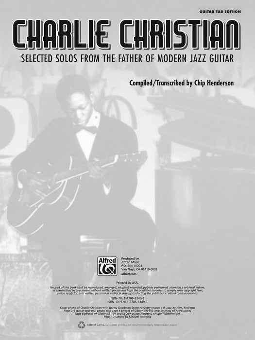 Charlie Christian Selected Solos from the Father of Modern Jazz Guitar 獨奏 爵士音樂吉他 | 小雅音樂 Hsiaoya Music