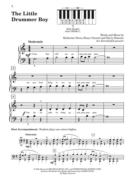 First Book of Christmas Praise 11 Arrangements for Beginning Pianists | 小雅音樂 Hsiaoya Music