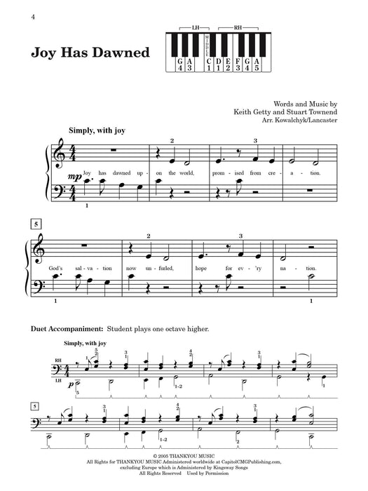 First Book of Christmas Praise 11 Arrangements for Beginning Pianists | 小雅音樂 Hsiaoya Music