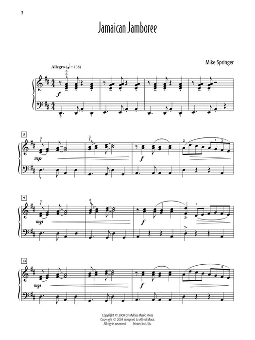 Mike Springer's Favorite Solos, Book 2 8 of His Original Piano Solos 獨奏 鋼琴 獨奏 | 小雅音樂 Hsiaoya Music