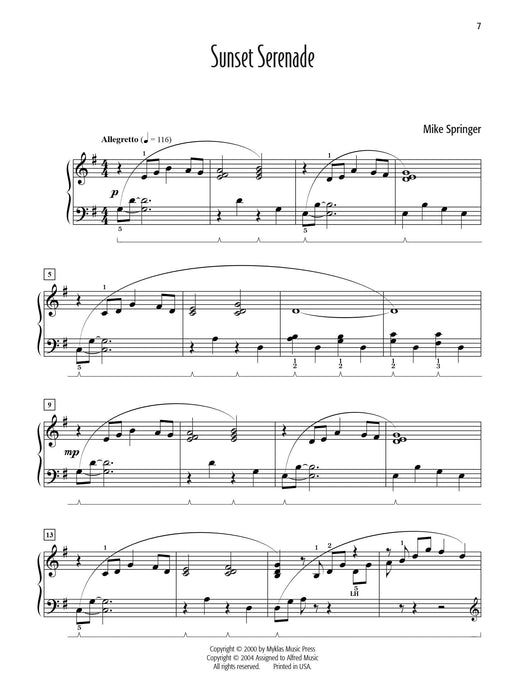 Mike Springer's Favorite Solos, Book 2 8 of His Original Piano Solos 獨奏 鋼琴 獨奏 | 小雅音樂 Hsiaoya Music