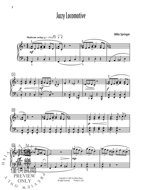 Mike Springer's Favorite Solos, Book 3 9 of His Original Piano Solos 獨奏 鋼琴 獨奏 | 小雅音樂 Hsiaoya Music