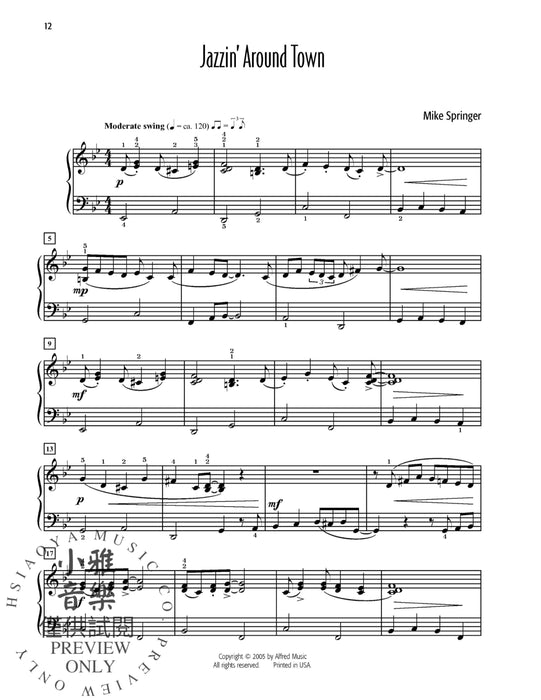 Mike Springer's Favorite Solos, Book 3 9 of His Original Piano Solos 獨奏 鋼琴 獨奏 | 小雅音樂 Hsiaoya Music