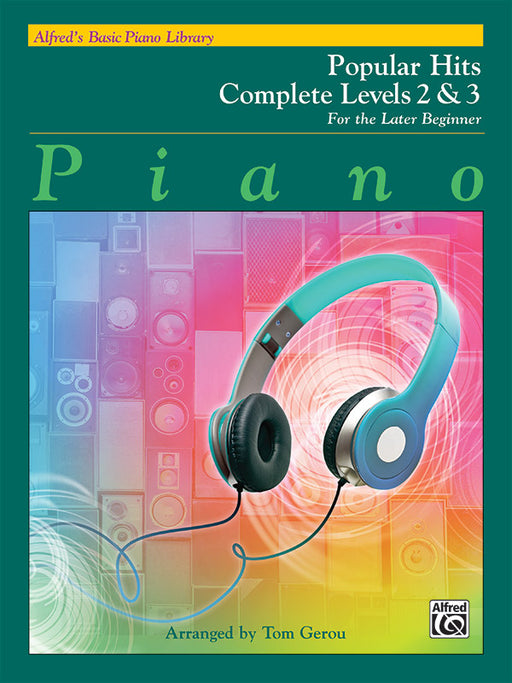 Alfred's Basic Piano Library: Popular Hits Complete Levels 2 & 3 For the Later Beginner 鋼琴 | 小雅音樂 Hsiaoya Music