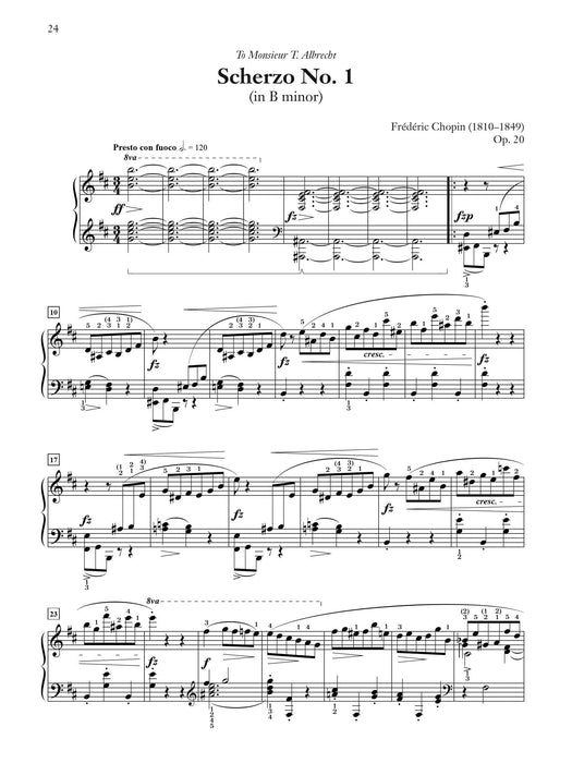 Chopin: Scherzos, Opp. 20, 31, 39, 54 蕭邦 詼諧曲 | 小雅音樂 Hsiaoya Music