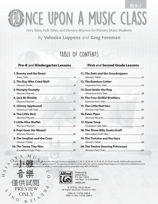 Once Upon a Music Class Fairy Tales, Folk Tales, and Nursery Rhymes for Primary Music Students 童話故事 | 小雅音樂 Hsiaoya Music