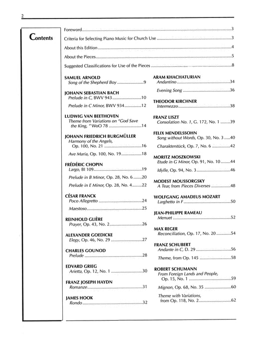 Classical Music for the Church Service, Volume 2 古典 | 小雅音樂 Hsiaoya Music