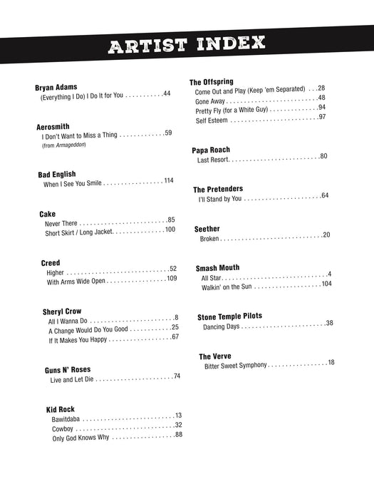 Nineties Guitar Collection 25 Hits---from Acoustic and Punk, to Nu-Metal & Beyond 吉他 | 小雅音樂 Hsiaoya Music