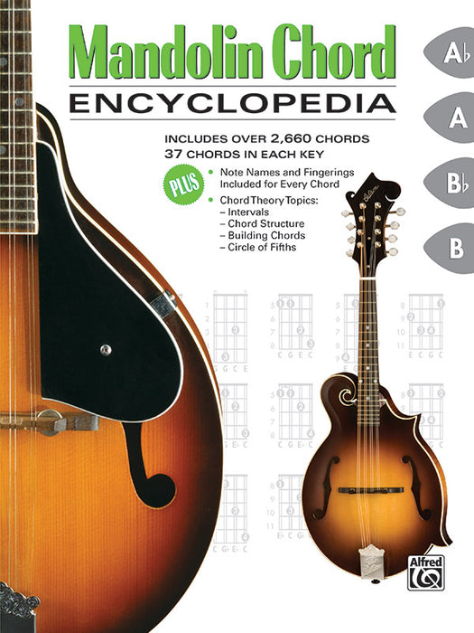 Mandolin Chord Encyclopedia Includes Over 2,660 Chords, 37 Chords in Each Key 曼陀林琴 | 小雅音樂 Hsiaoya Music
