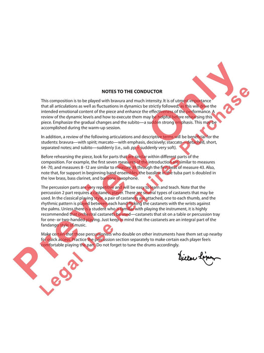 Fandango Festival 總譜 | 小雅音樂 Hsiaoya Music