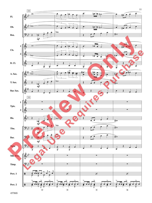 Serenata for Band 總譜 | 小雅音樂 Hsiaoya Music