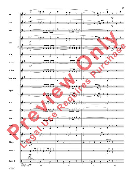 Serenata for Band 總譜 | 小雅音樂 Hsiaoya Music