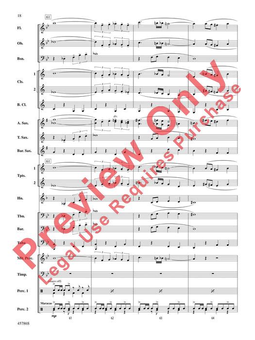 Serenata for Band 總譜 | 小雅音樂 Hsiaoya Music