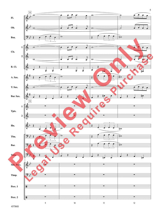 Serenata for Band 總譜 | 小雅音樂 Hsiaoya Music