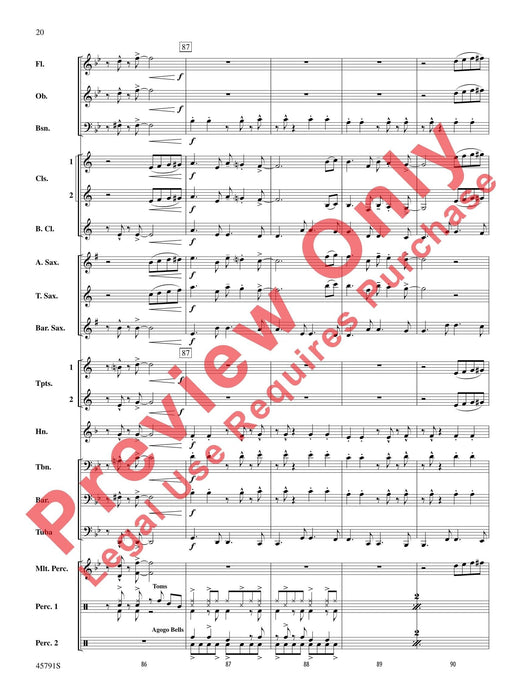 Sambeando Doing the Samba 總譜 | 小雅音樂 Hsiaoya Music