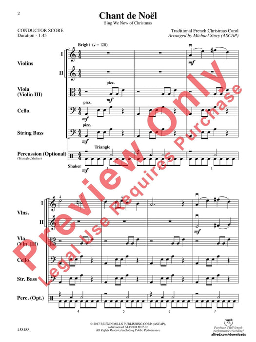 Chant de Noel Sing We Now of Christmas 聖歌 總譜 | 小雅音樂 Hsiaoya Music