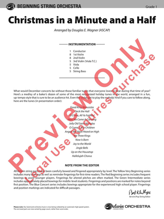 Christmas in a Minute and a Half 總譜 | 小雅音樂 Hsiaoya Music