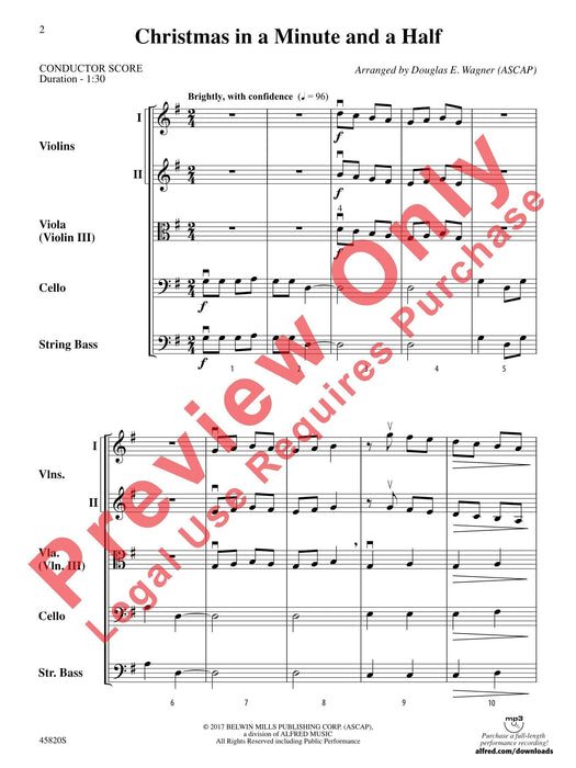 Christmas in a Minute and a Half 總譜 | 小雅音樂 Hsiaoya Music