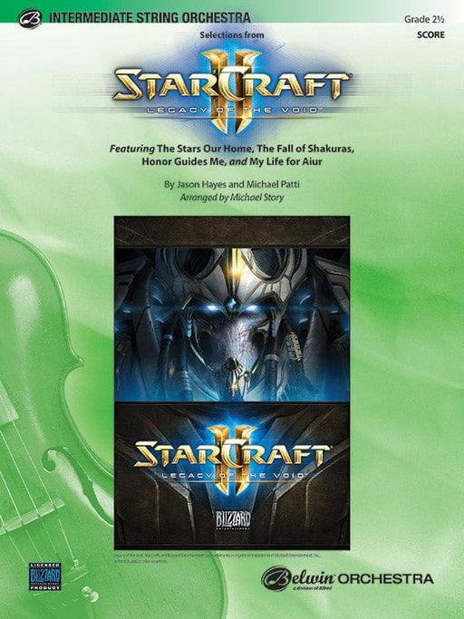 StarCraft II: Legacy of the Void, Selections from Featuring: The Stars Our Home / The Fall of Shakuras / Honor Guides Me / My Life for Aiur 總譜 | 小雅音樂 Hsiaoya Music